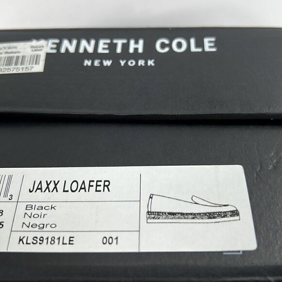 Kenneth Cole New York Jaxx Loafers Black size 8 - Picture 7 of 7
